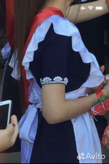 Школьный фартук и платье