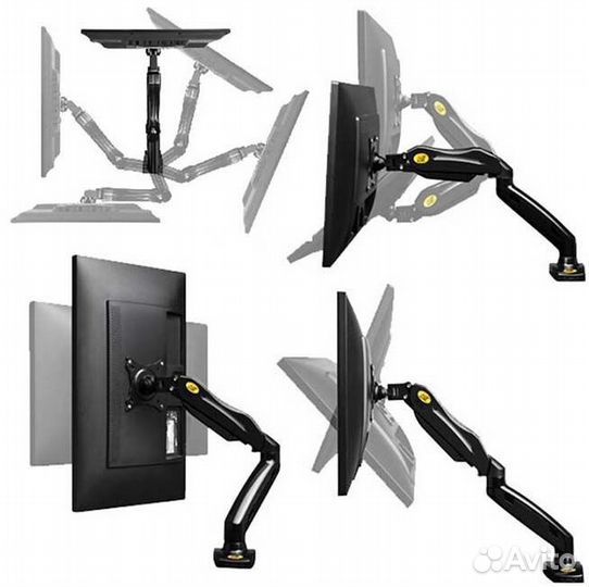 Кронштейн настольный для монитора North Bayou F80