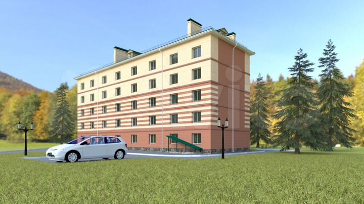 Квартира-студия, 28,2 м², 5/5 эт.