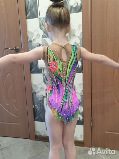 Купальник для художественной гимнастики 115- 120