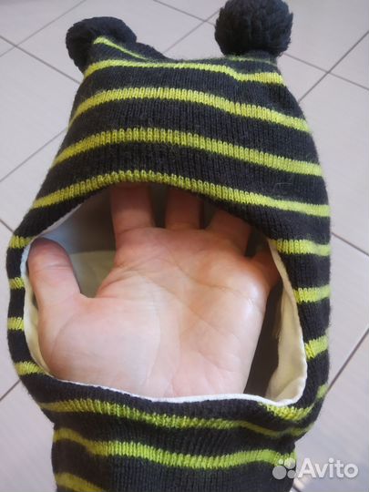 Шапка шлем от kerry