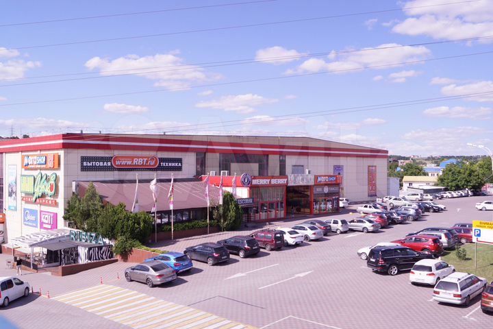 Площади в торговом центре FM от 46 м2