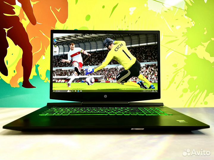 Топовый игровой ноутбук HP