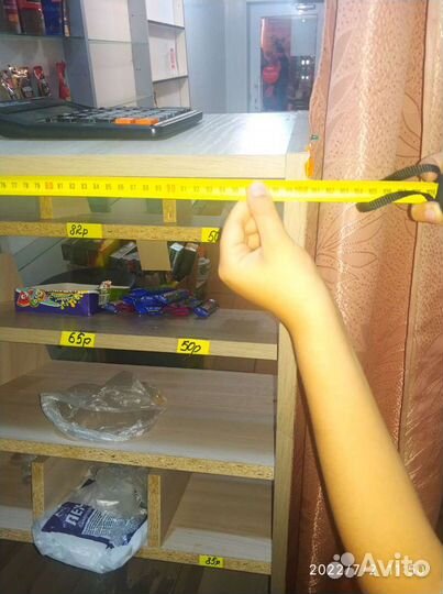 Торговые витрины и стеллажи бу