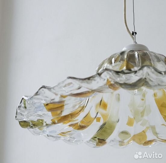 Винтажный светильник из муранского стекла