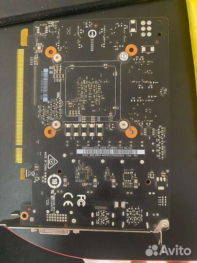 Видеокарта gtx 1050 ti 4gb msi