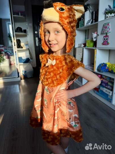 Костюм белки белочки для девочки