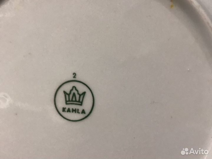 Тарелки Германии Kahlo Времён СССР