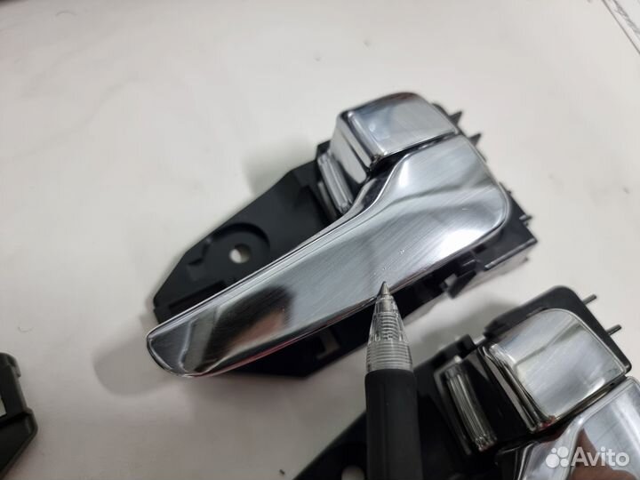 Ручки салона хром Лансер9