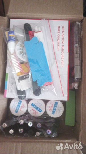 Набор для наращивания ногтей новый