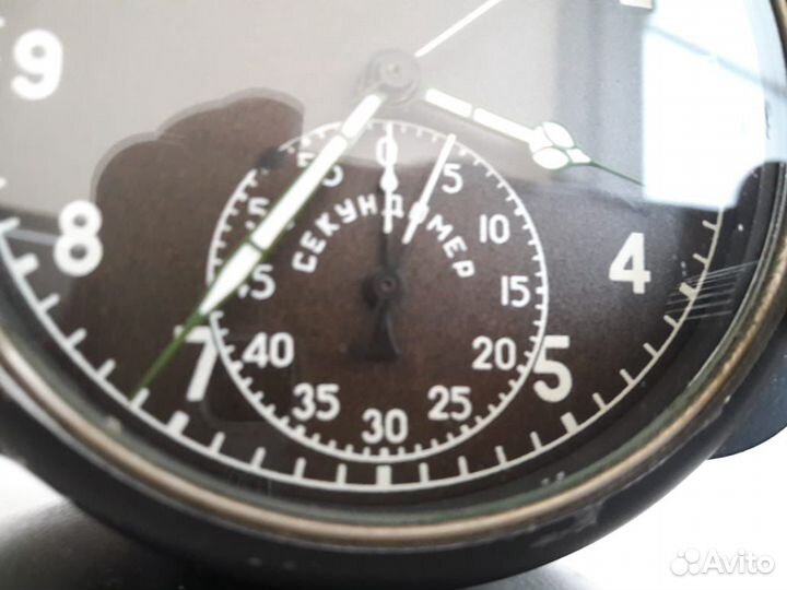 Авиационные часы ачс. чп-60. Хронограф