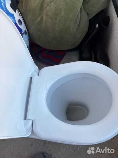 Унитаз от застройщика