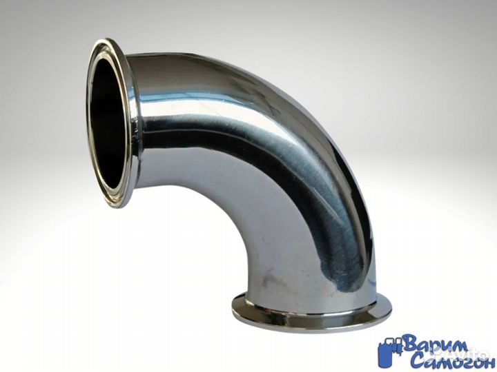 Отвод 90 кламп 3