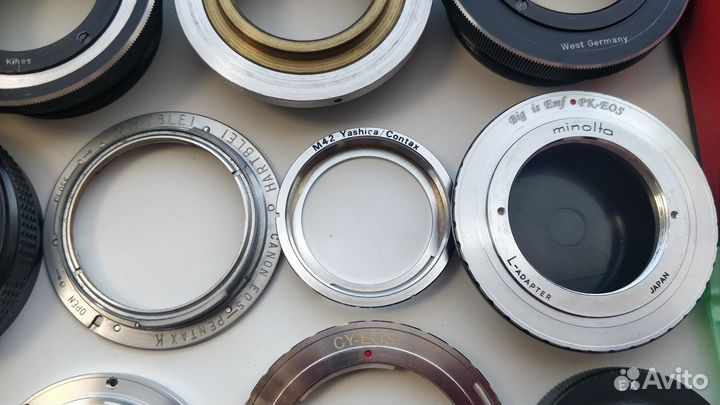 Адаптеры Exakta,DKL,Leica R,Pentax K