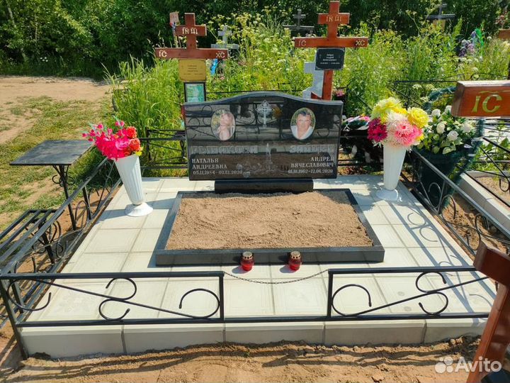 Укладка плитки, памятники, ограды,благоустройство