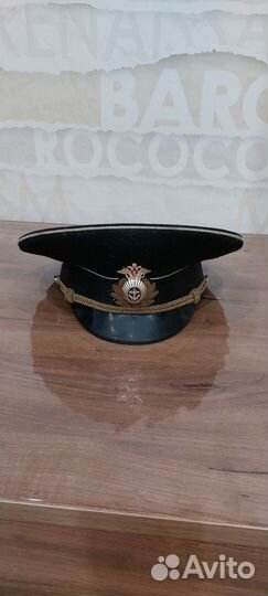 Фуражка вмф черная