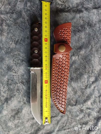 Нож дамасская сталь