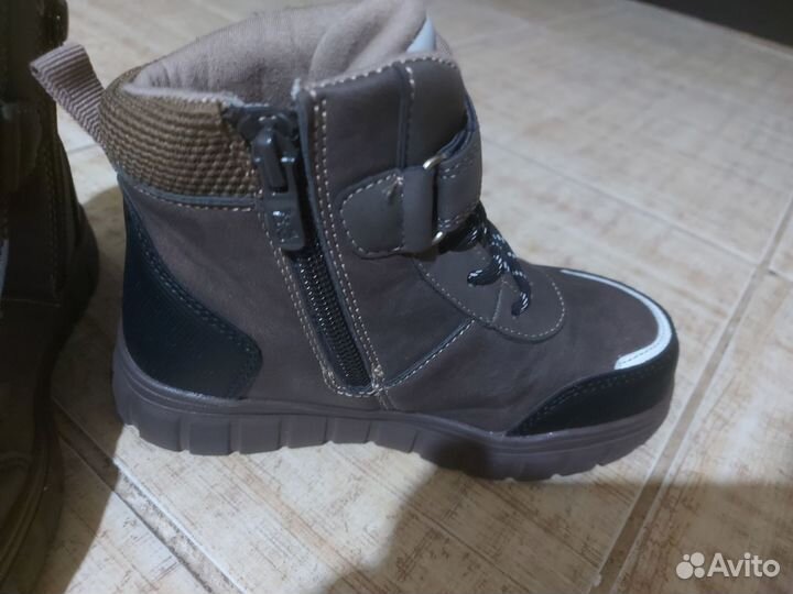 Ботинки демисезонные для мальчика 28
