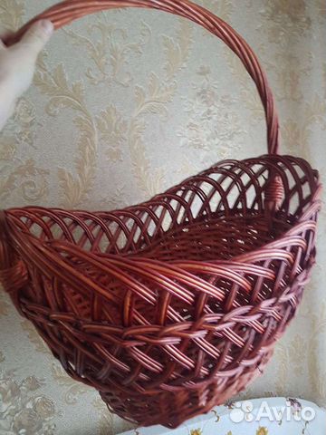 Корзина плетеная