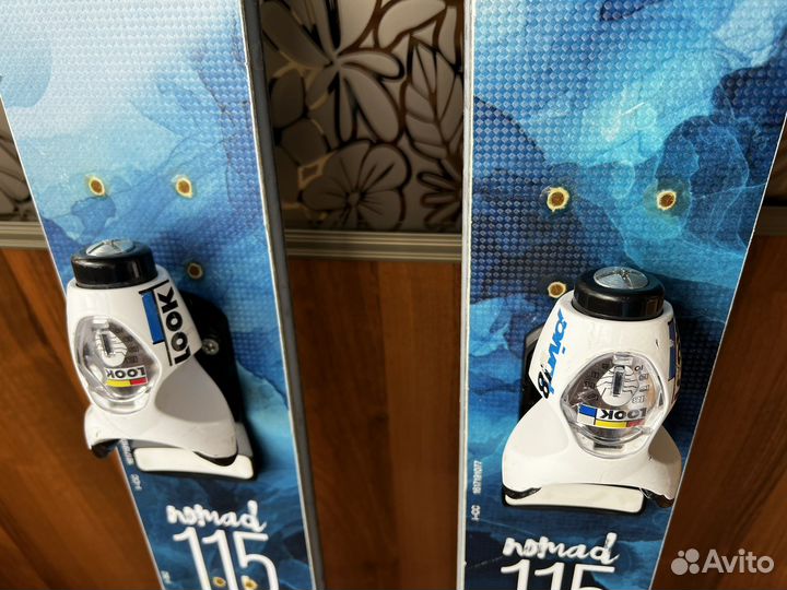 Горные лыжи Icelantic Nomad 115 + Look Pivot 18