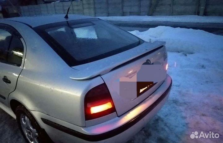 Skoda octavia спойлер