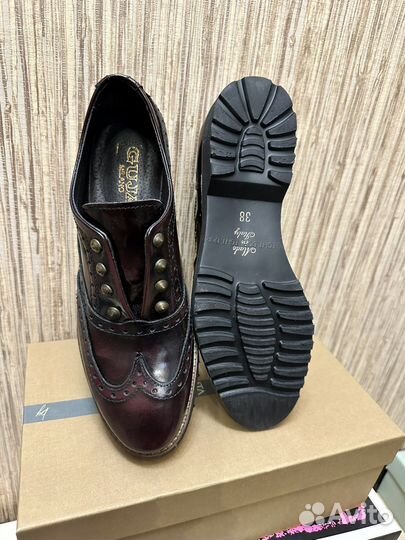 Лоферы натуральная кожа Италия