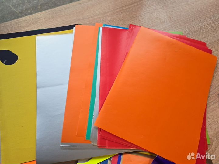 Цветная бумага и картон