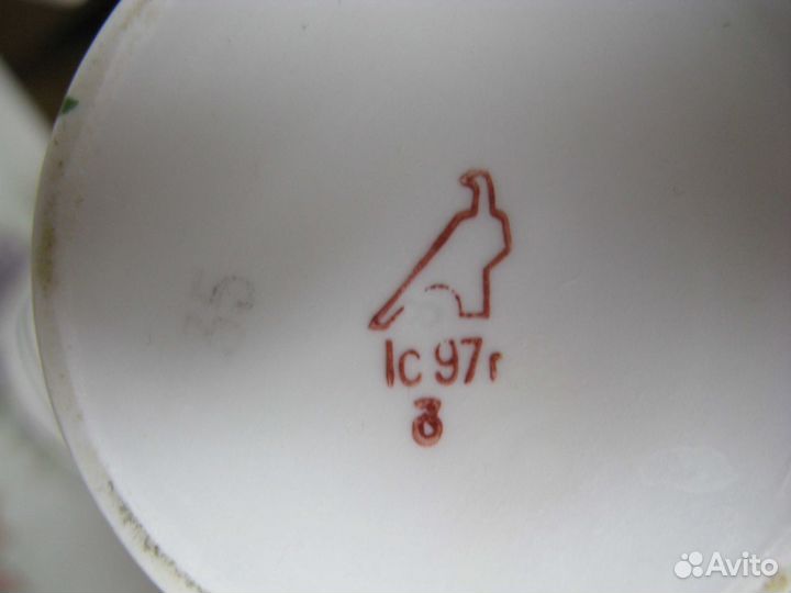 Дулевский кофейный сервиз на 6 персон