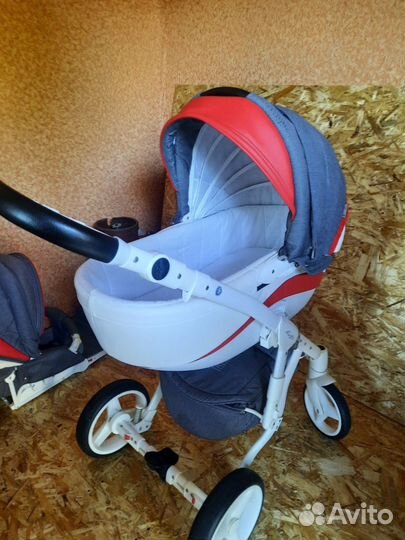 Детская коляска 2 в 1. Коляска 2 в 1 Adamex Barlet
