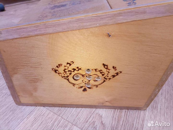 Хлебница деревянная СССР