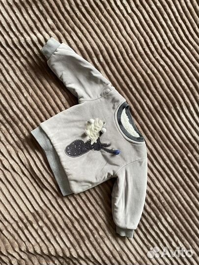 Костюм детский тройка теплый 86