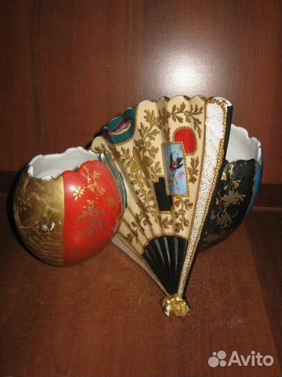 Интересная фарфоровая вещица. h 21 см. Франция