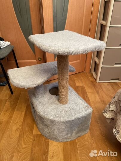 Когтеточка домик для кошки бу