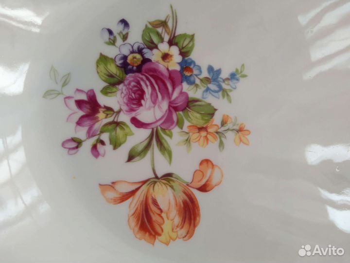 Блюдо фарфор германия Kahla