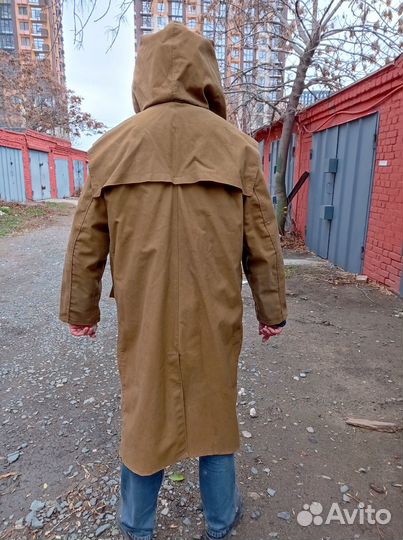 Плащ защитный брезентовый новый, СССР