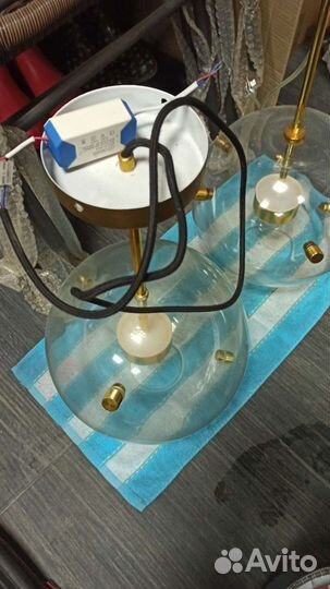 2 Светильника потолочных 