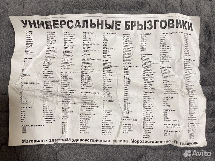 Брызговики