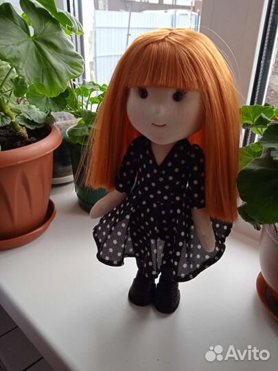 Текстильная кукла на заказ по фотографии