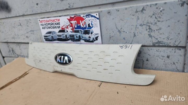 Накладка на бампер передняя Kia Ray 2007-2022