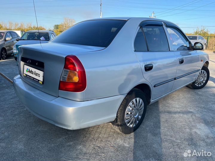 Hyundai Accent 1.5 МТ, 2009, 268 000 км