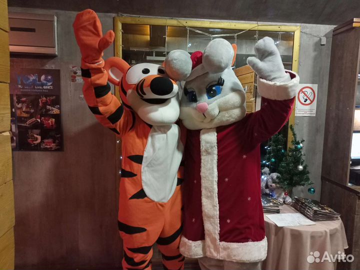 Поздравдение аренда прокат ростовых кукол