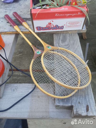 Ракетка для бадминтона СССР