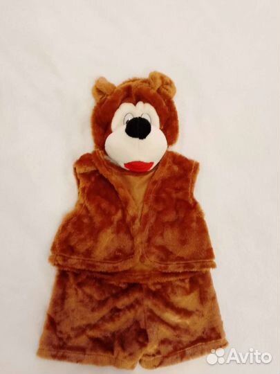 Новогодний костюм медведя 110