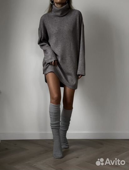 Платье-свитер