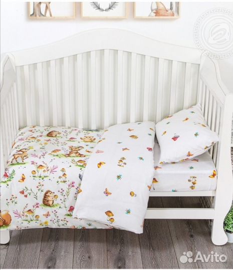 Комплект постельного белья детский новый