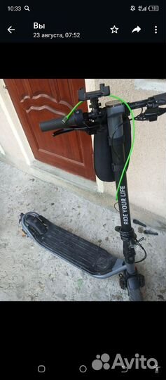 Самокат взрослый электрический бу