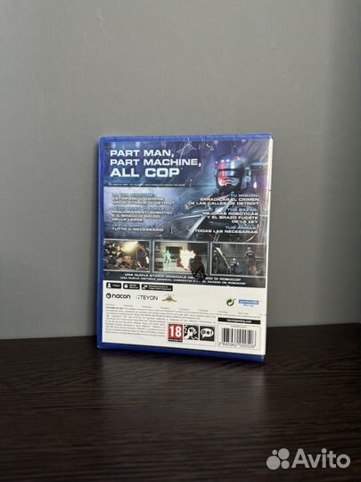Robocop rogue city ps5 (диск новый)