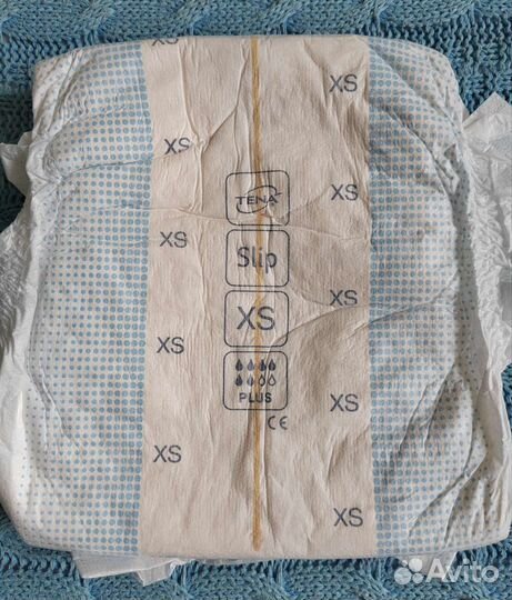 Подгузники Tena размер XS - 25шт