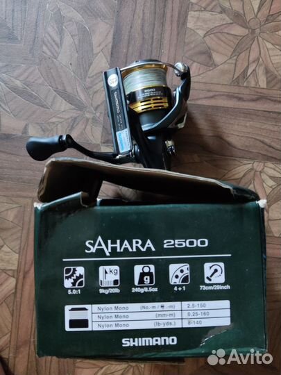 Катушка shimano sahara 2500