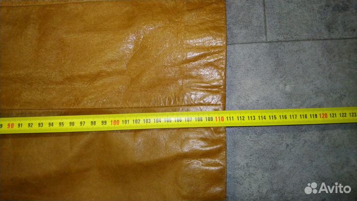 Кожаный плащ женский 46 48